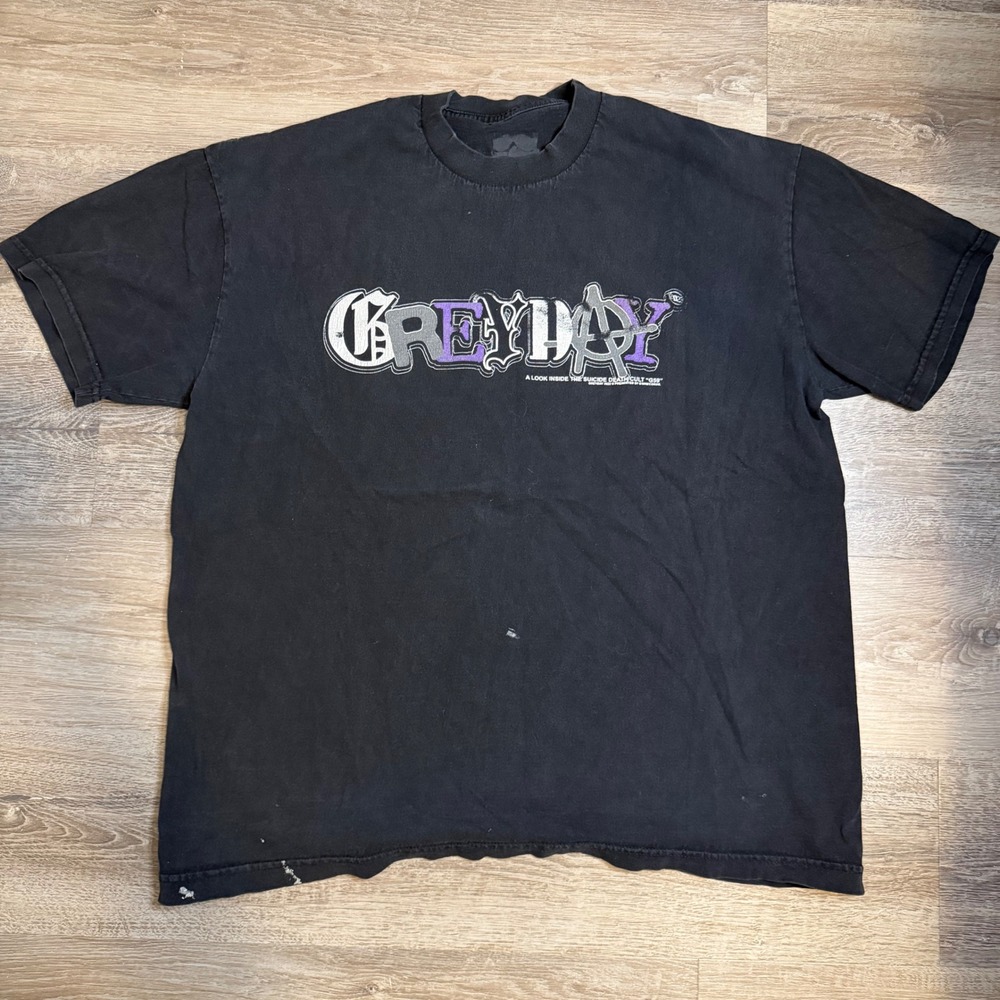 Suicideboys Grey Day 2023 Tour T-Shirt Black XL G59 Records Your Soul Recycled